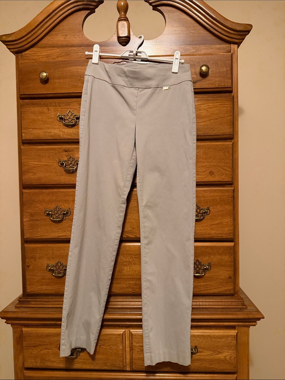 INC International Concepts Light Gray Slim Straight Pants